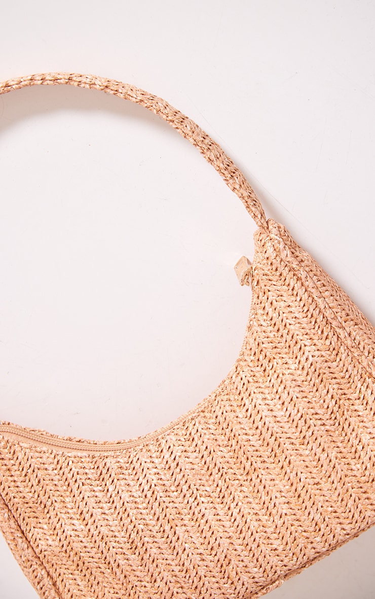 Natural Simple Raffia Shoulder Bag image 3