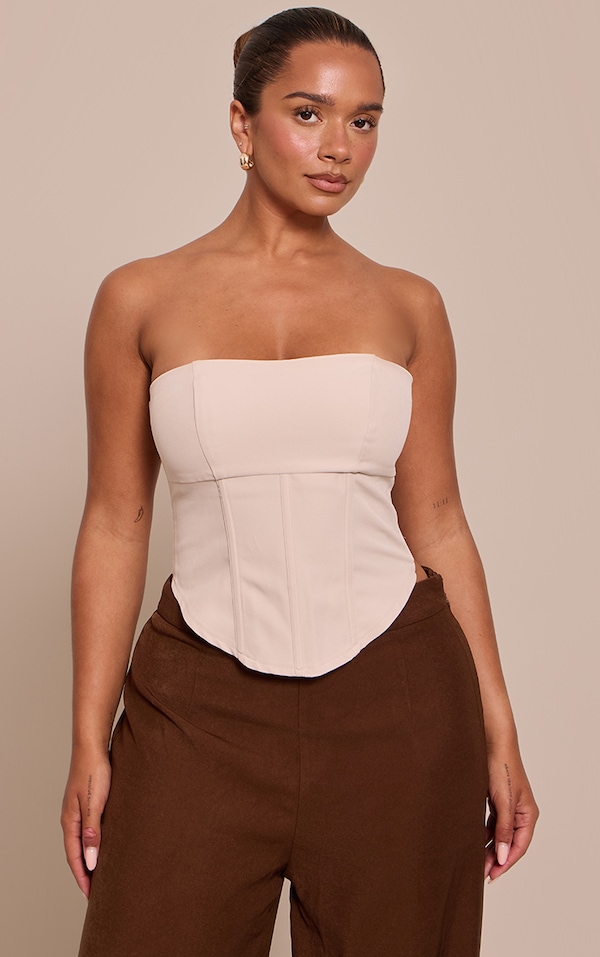 Shape Stone Bandeau Corset Top