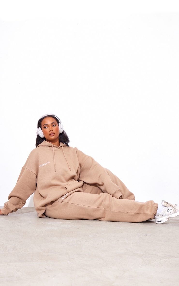 Sudaderas Tallas Grandes Mujer Sudadera Sin Capucha Modal Beige