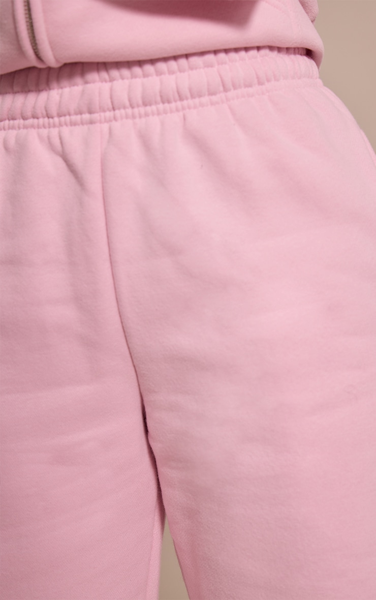 Petite Hoodie rose tendre à zip image 4