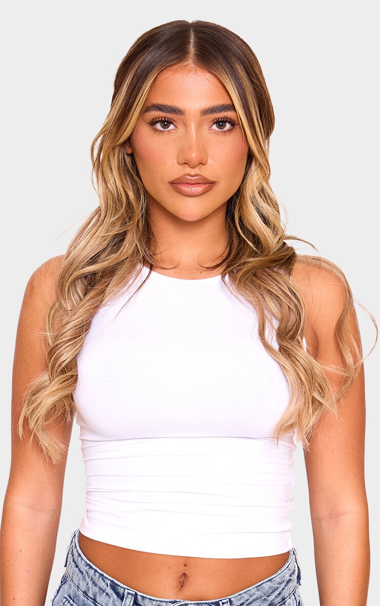 Lullabellz Pince-queue de cheval style brushing 16 pouces Mellow Brown image 3