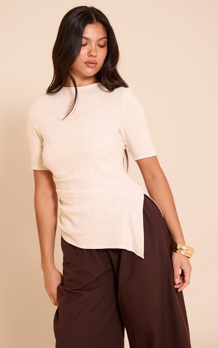 【NOICE】 M CAMEL CUFFED T-SHIRT / 追跡付 Men's Pocket T-Shirt Logo Crew Neck Short Sleeve | AM Supply