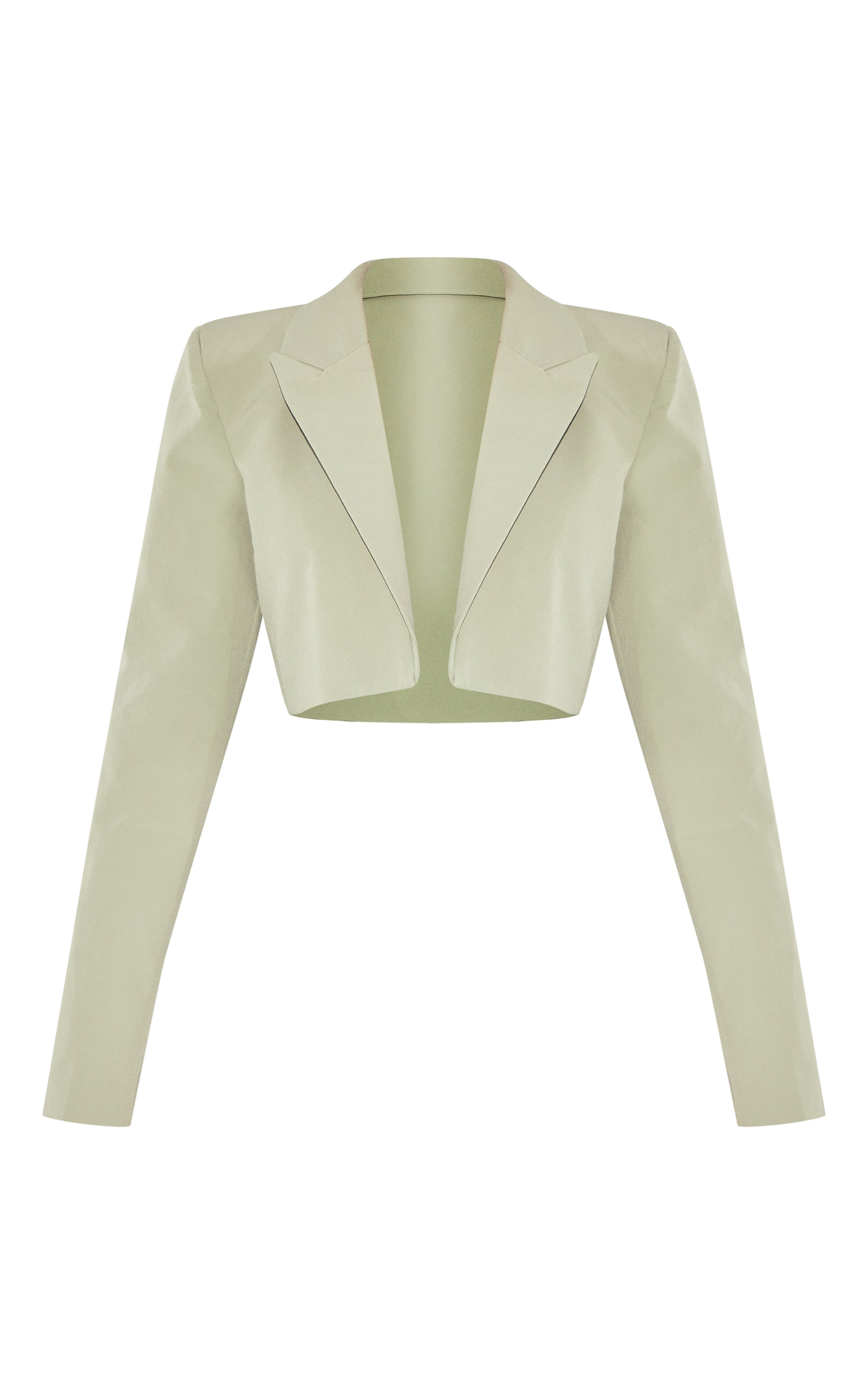 Shape Blazer de tailleur court sauge image 5
