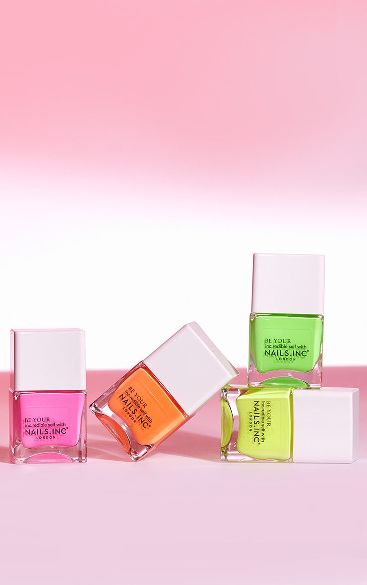 Nails.Inc Neon Lite Nail Polish Set PrettyLittleThing