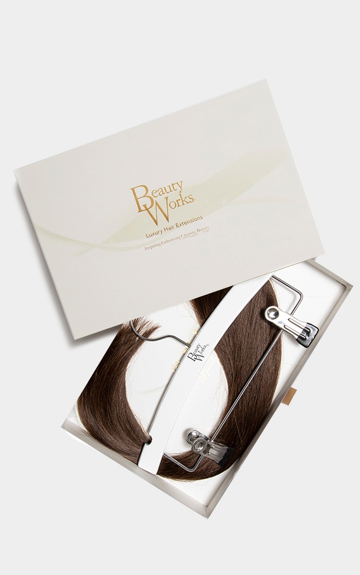 Beauty works - Extensions doubles brun profond Raven 45 cm