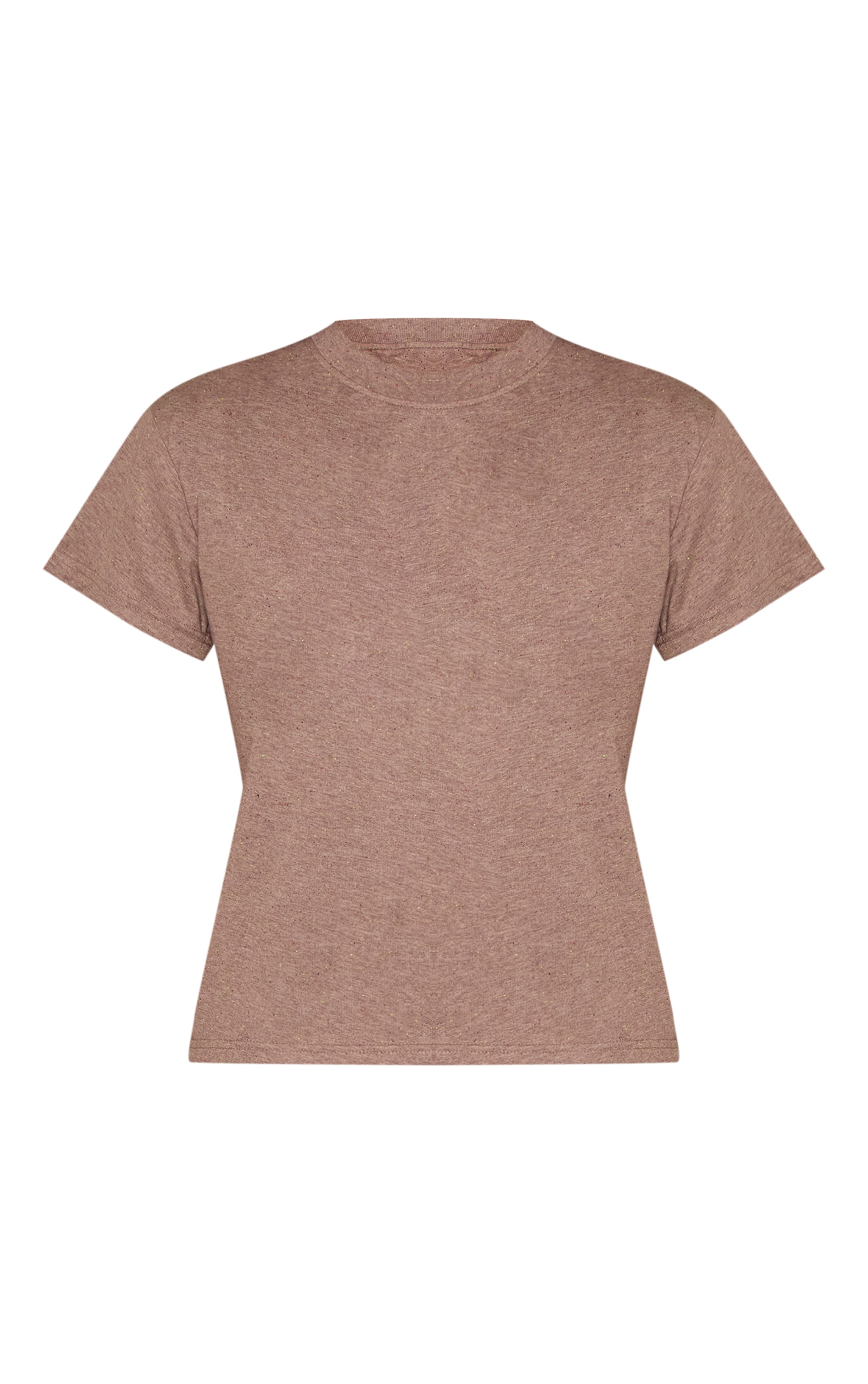 Taupe Speckled T-Shirt image 5