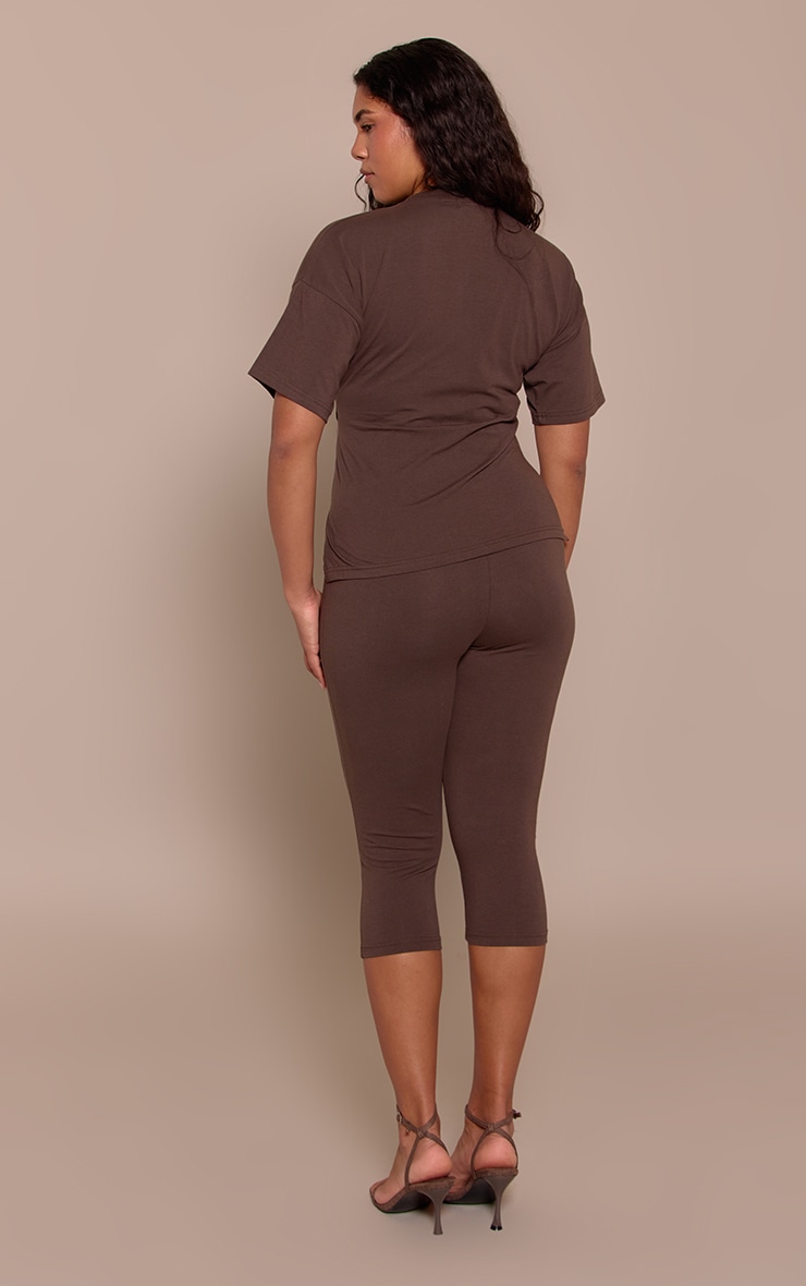 Shape Chocolate Capri Trousers image 3