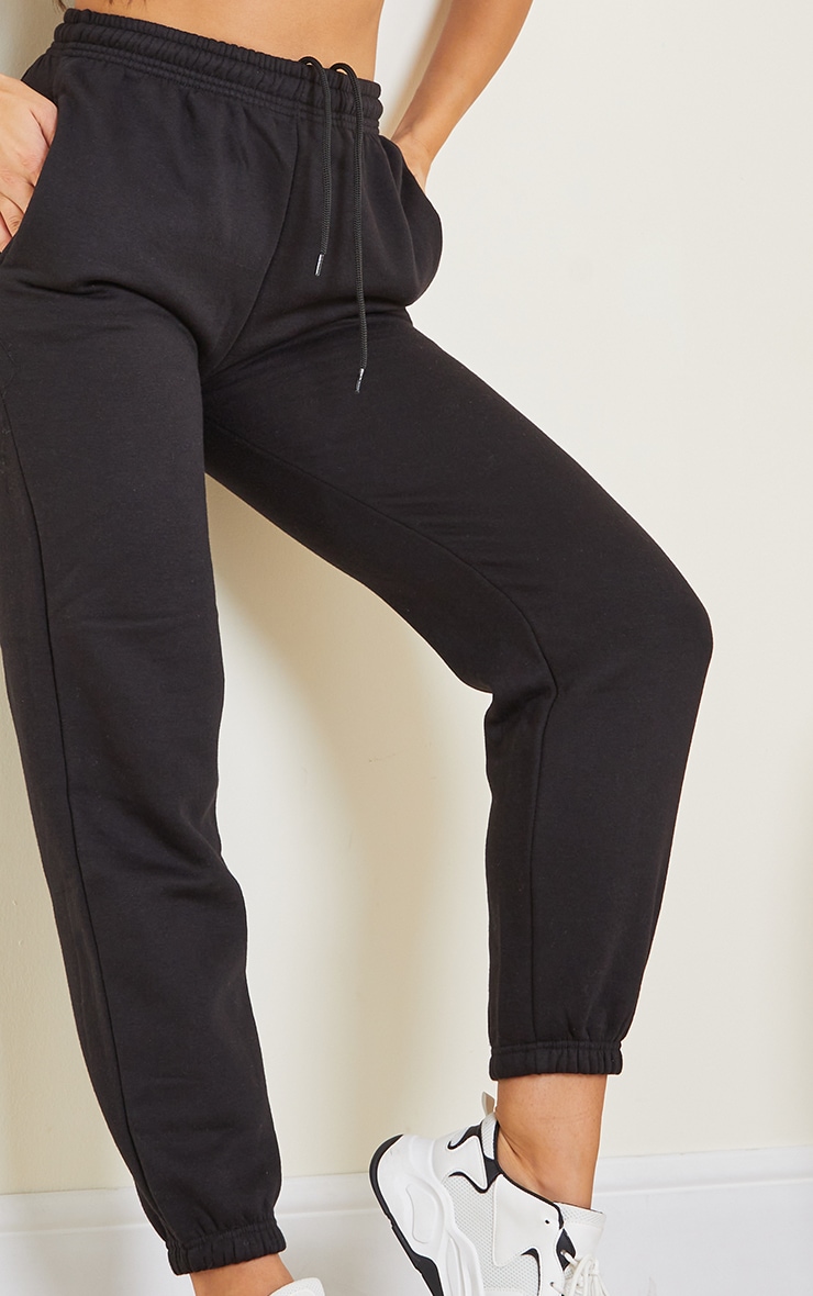 black joggers pretty little thing
