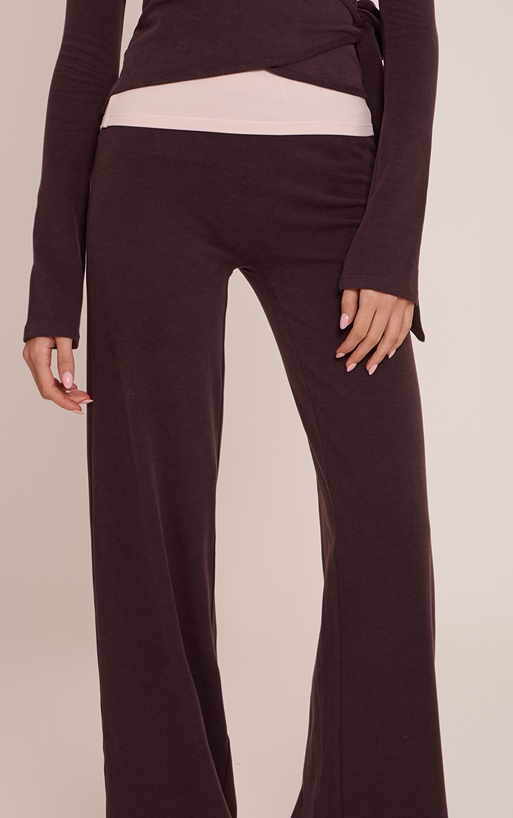 PLT Mocha Soft Cotton Yoga Flares image 4