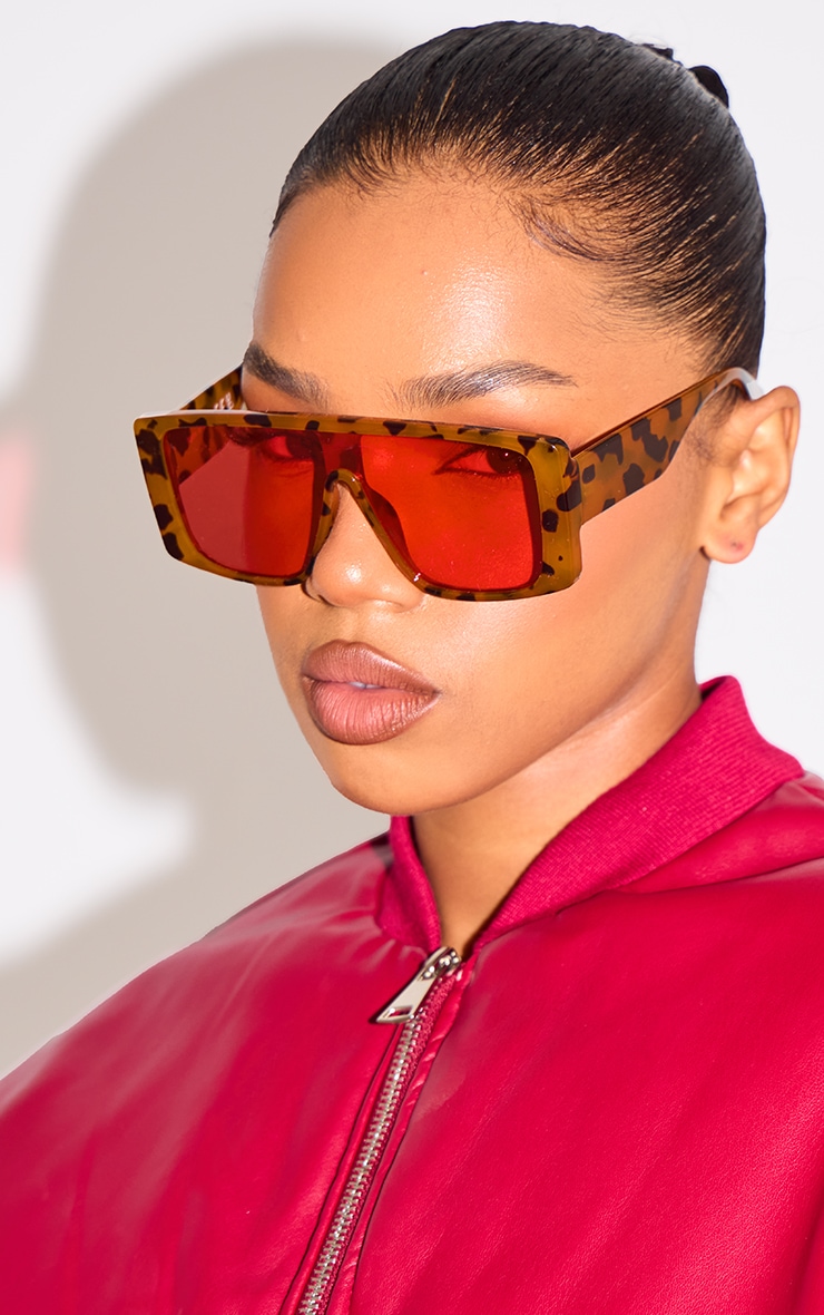 Lunettes verres rouges clearance
