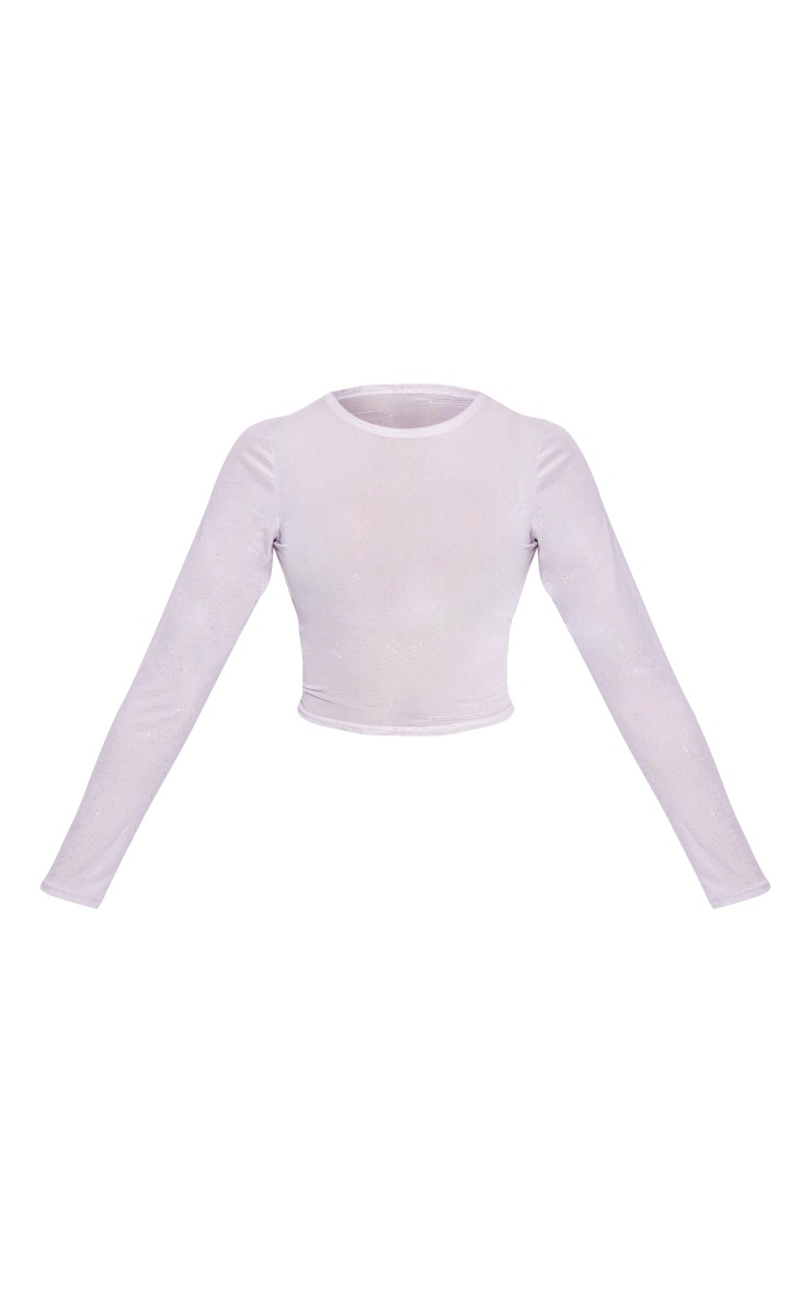 Lilac Top With Butterfly main image 0