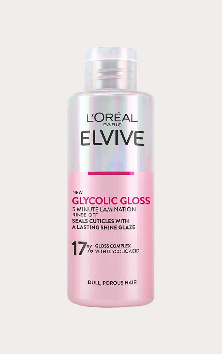 L’Oréal Paris Elvive Glycolic Gloss 5 Minute Lamination Treatment 200ml Beauty