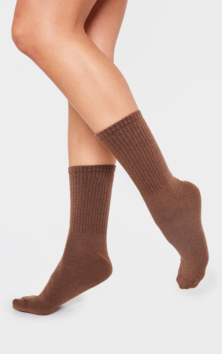 Chocolate Tonal 3 Pack Socks image 2