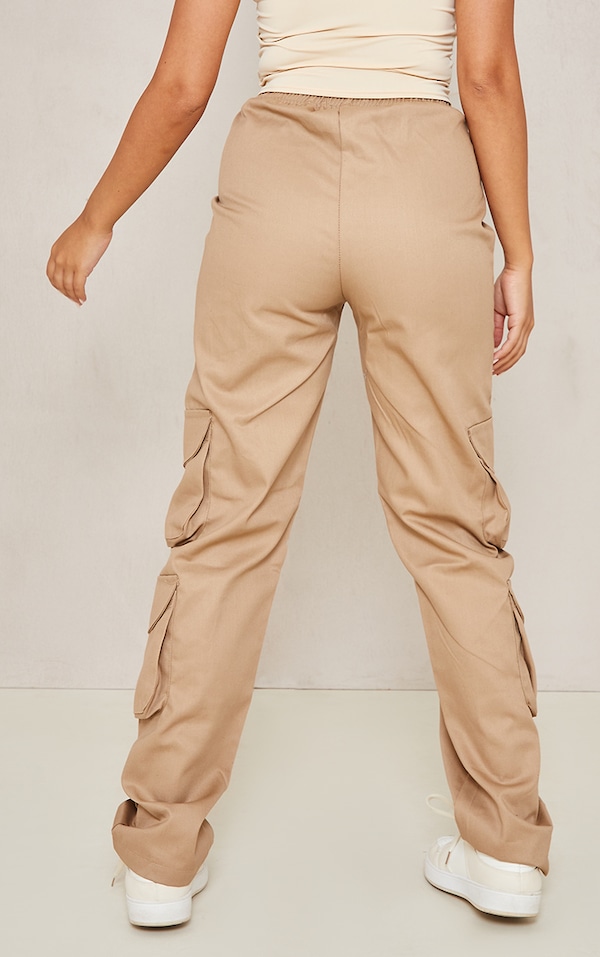 Petite Stone Low Rise V-hem Cargos