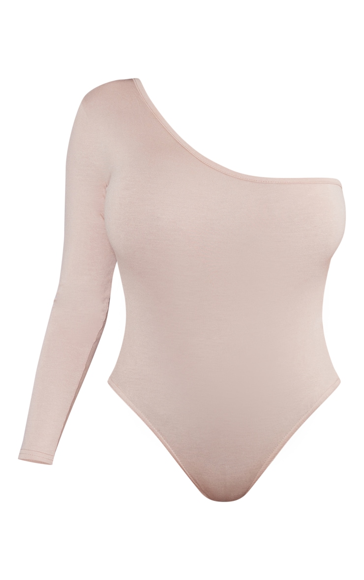 Shape Stone Jersey One Shoulder Bodysuit image 4