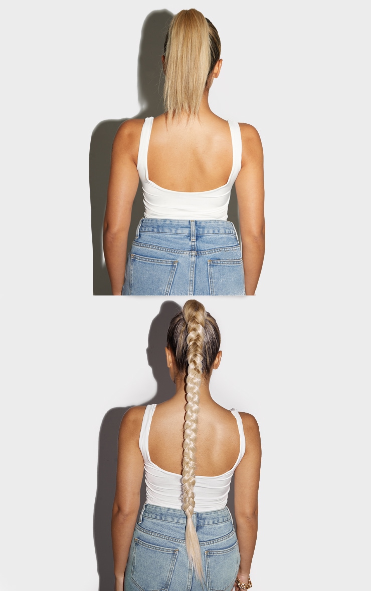 LullaBellz Extra AF 34'' Hair Braid Light Blonde image 5