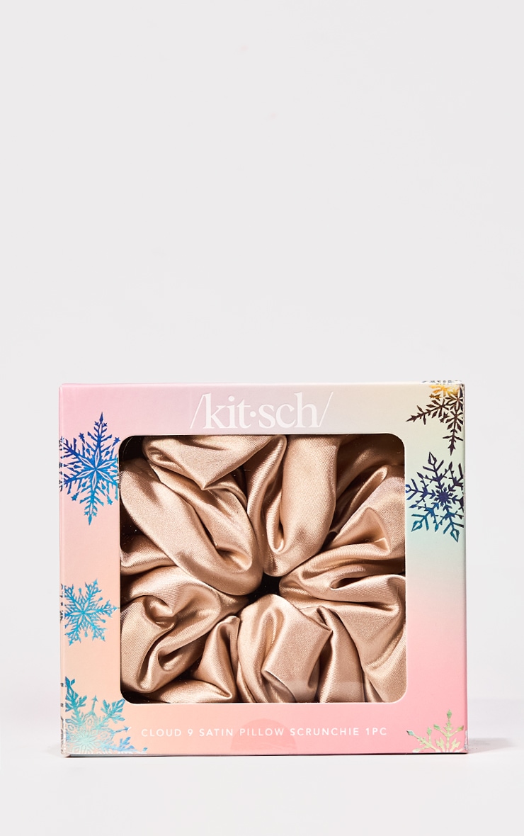 Kistch Cloud 9 Satin Pillow Scrunchie - Champagne image 1