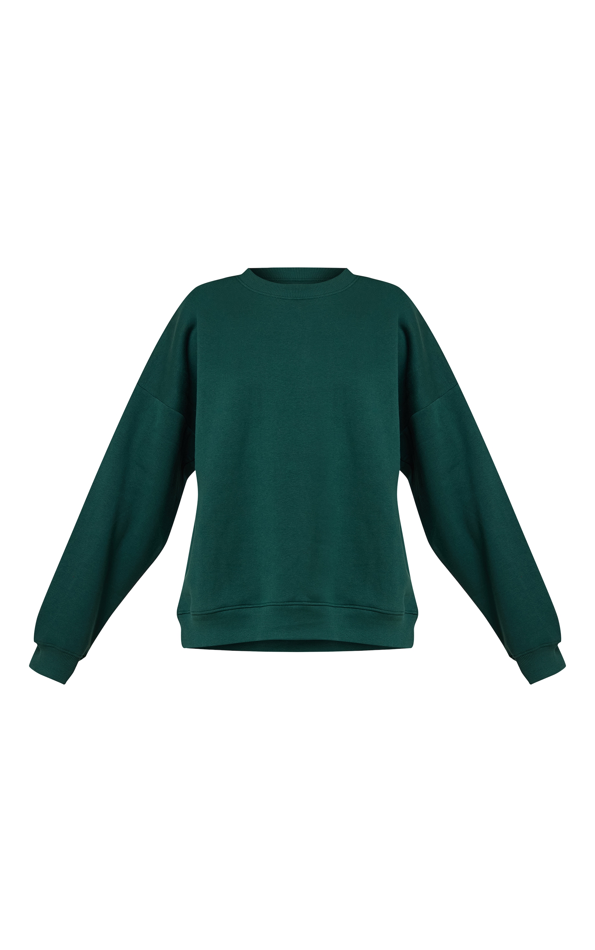 Pine Green Oversized Sweat Tracksuit Set image 5