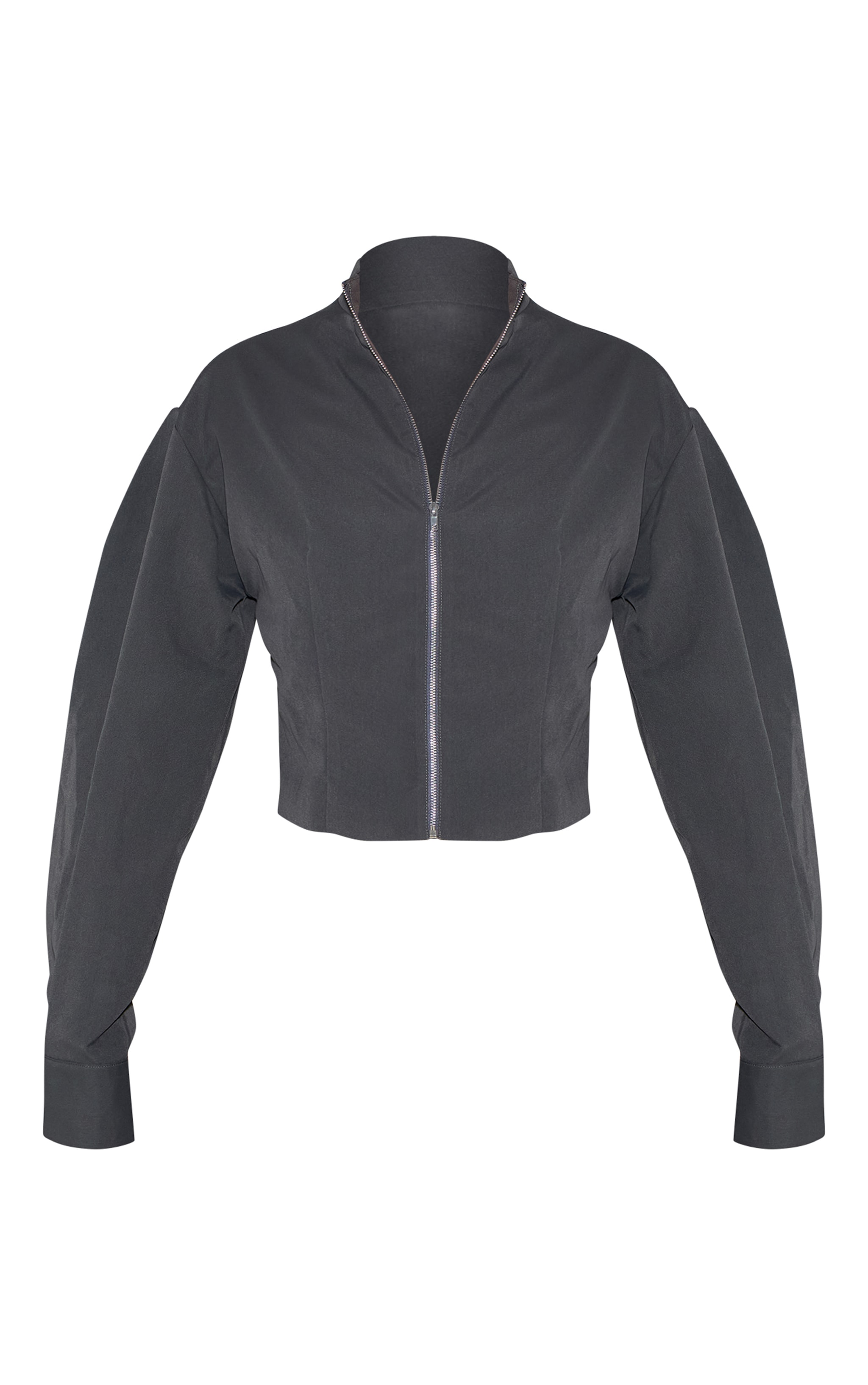 Grey Fitted Jacket image 5