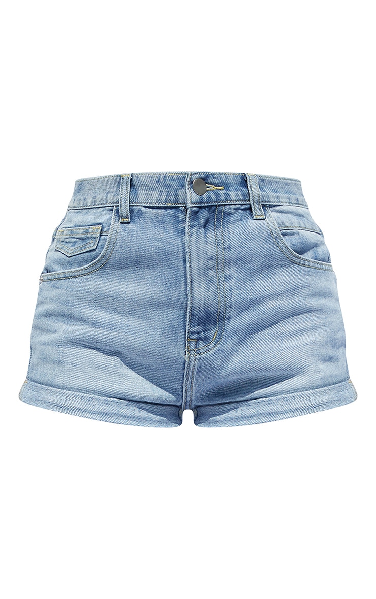 light blue hot pants