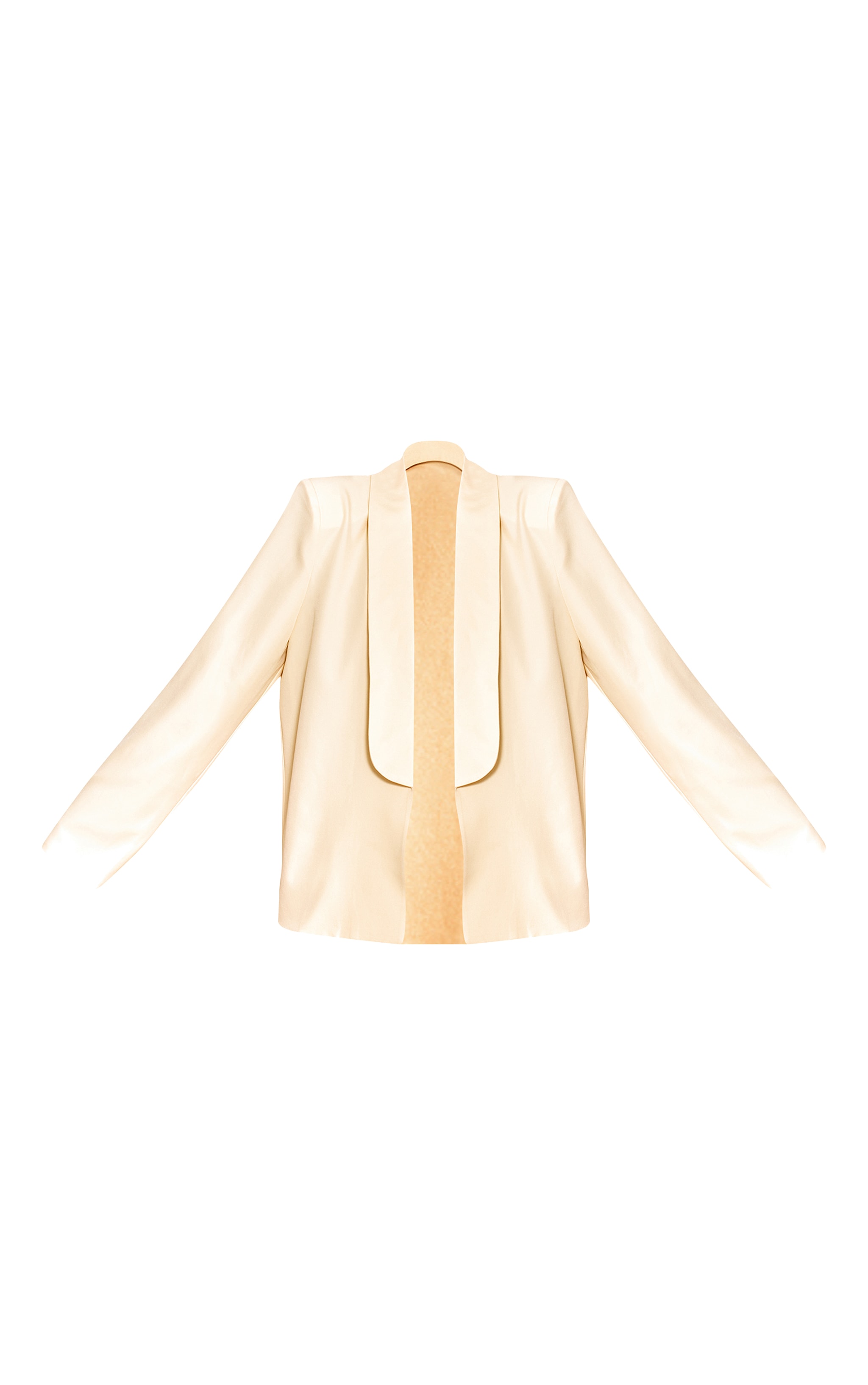 Butter Yellow Tailored Longline Blazer image 5