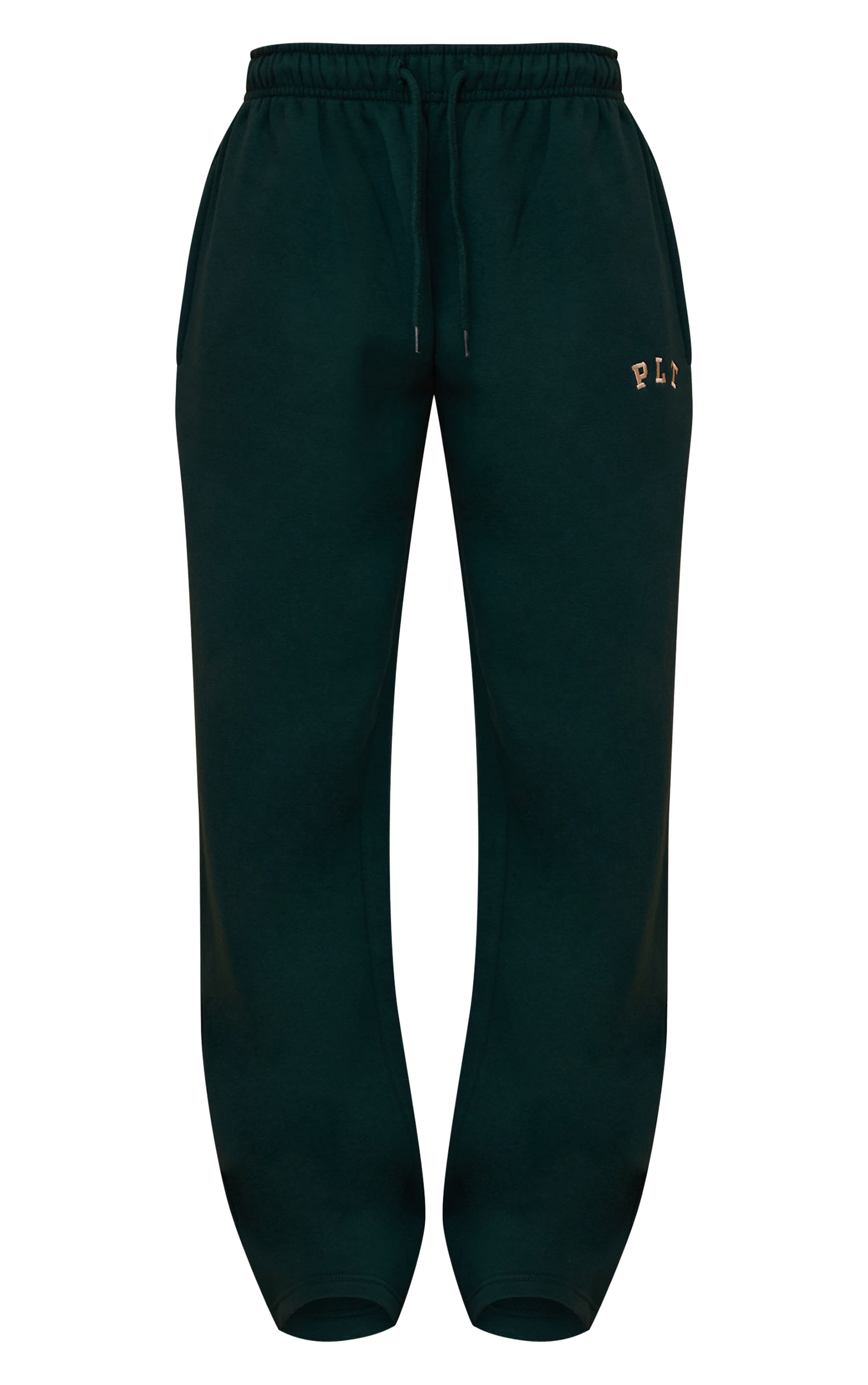 PRETTYLITTLETHING Jogging large oversize vert sapin à logo imprimé image 5