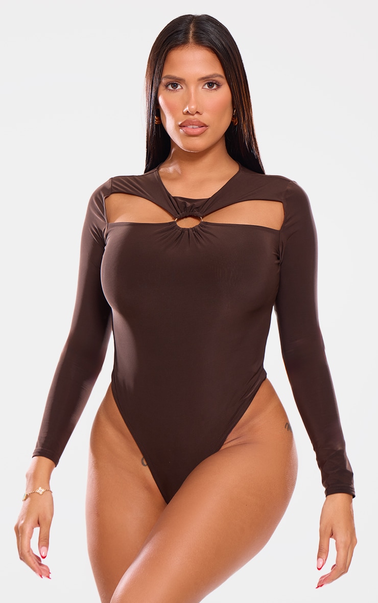 Shape Brown Sculpted Bodysuit image 2