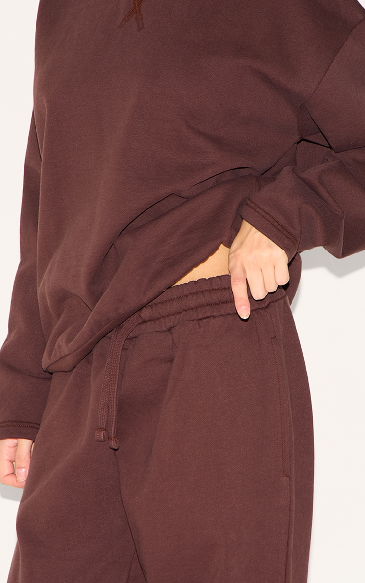 Chocolate Premium Sweat Wide Leg Sweatpants image 4