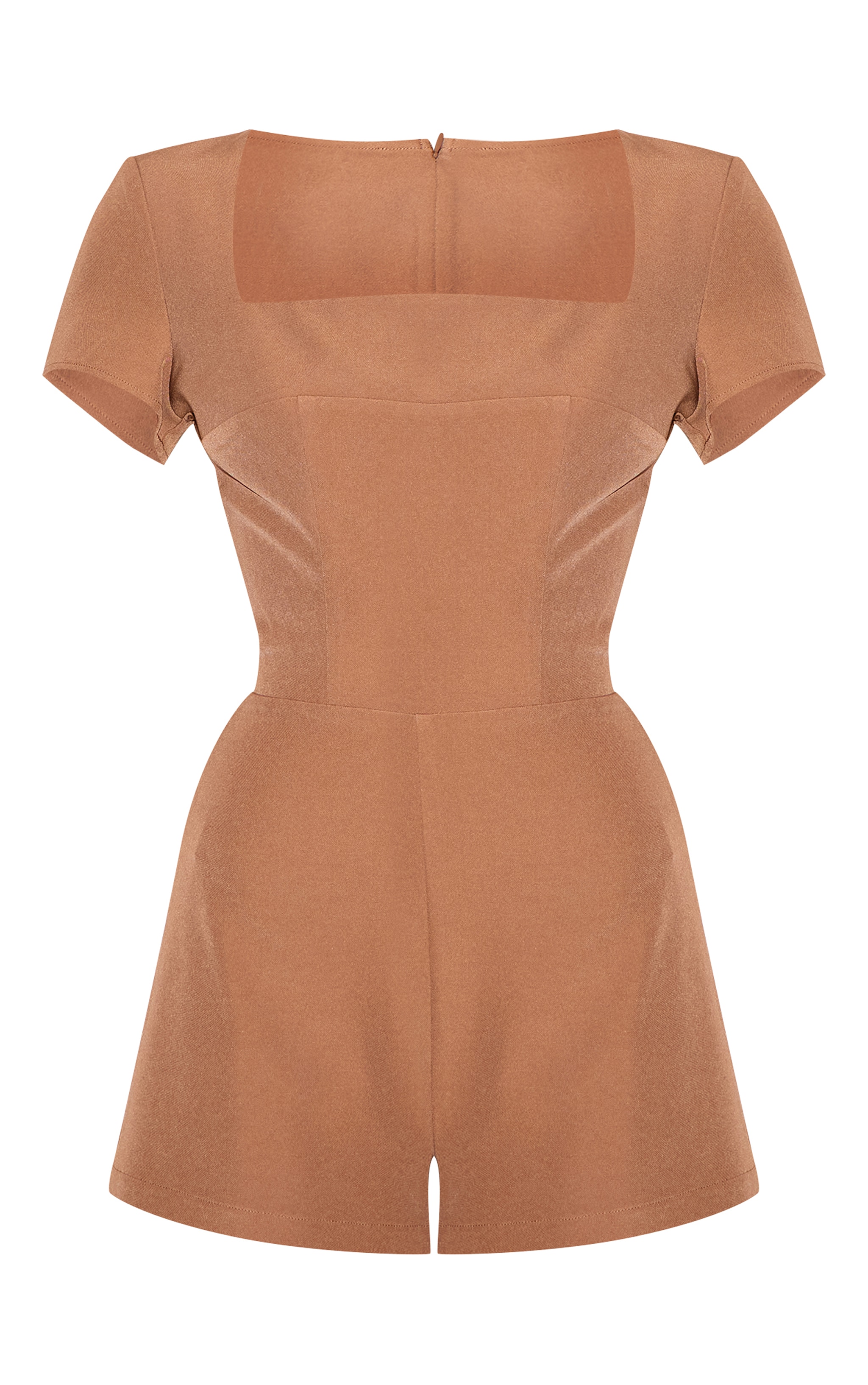 Clay Tailored Woven Square Neck Romper image 5