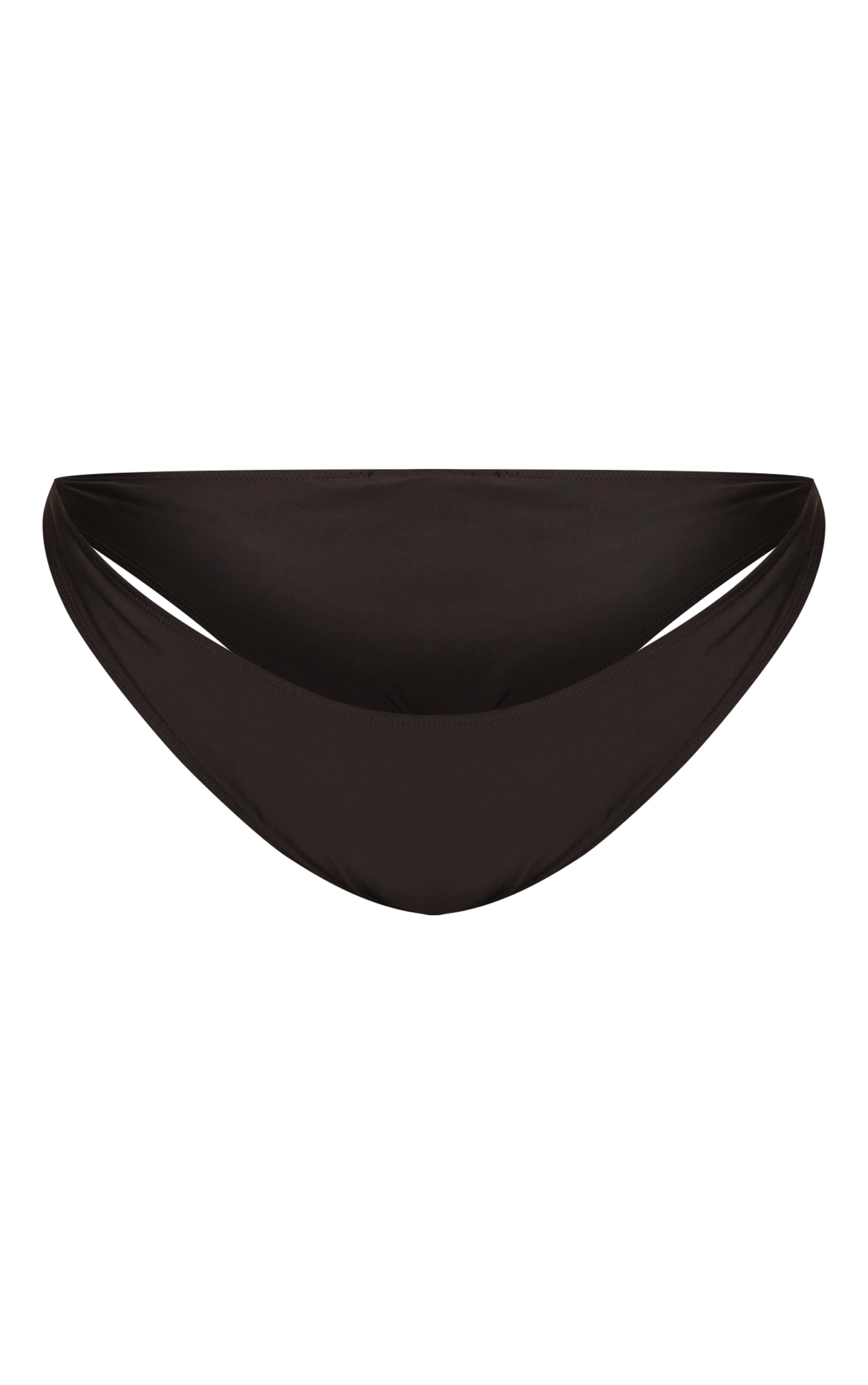 Plus Black Boomerang Tanga Bikini Bottoms image 5