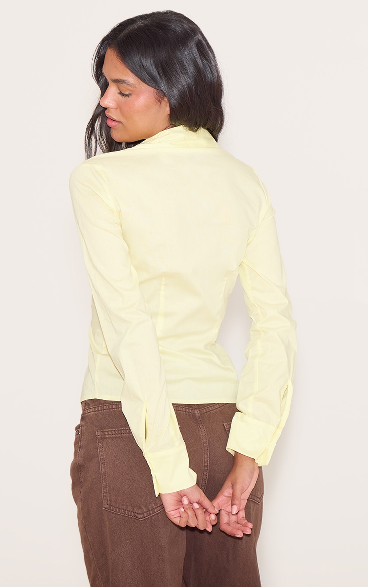 Lemon Fitted Long Sleeve Shirt image 2