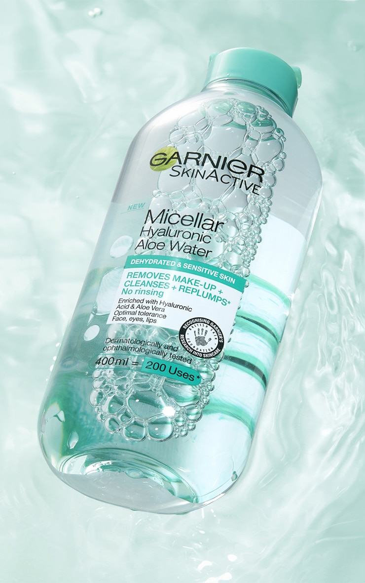 Garnier Hyaluronic Aloe Micellar Cleansing Water For Dehydrated Skin 400ml image 4