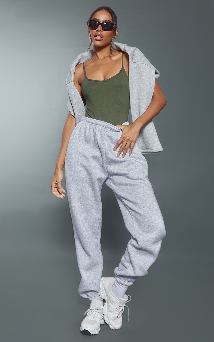 Sea Green Cotton Strappy Bodysuit image 3