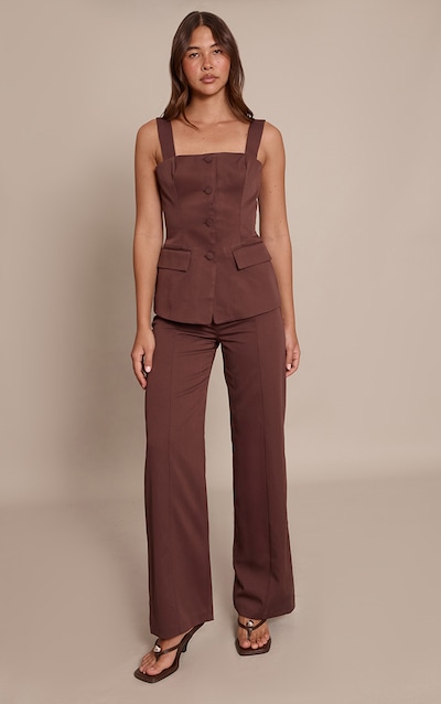 Chocolate Seam Detail Pants