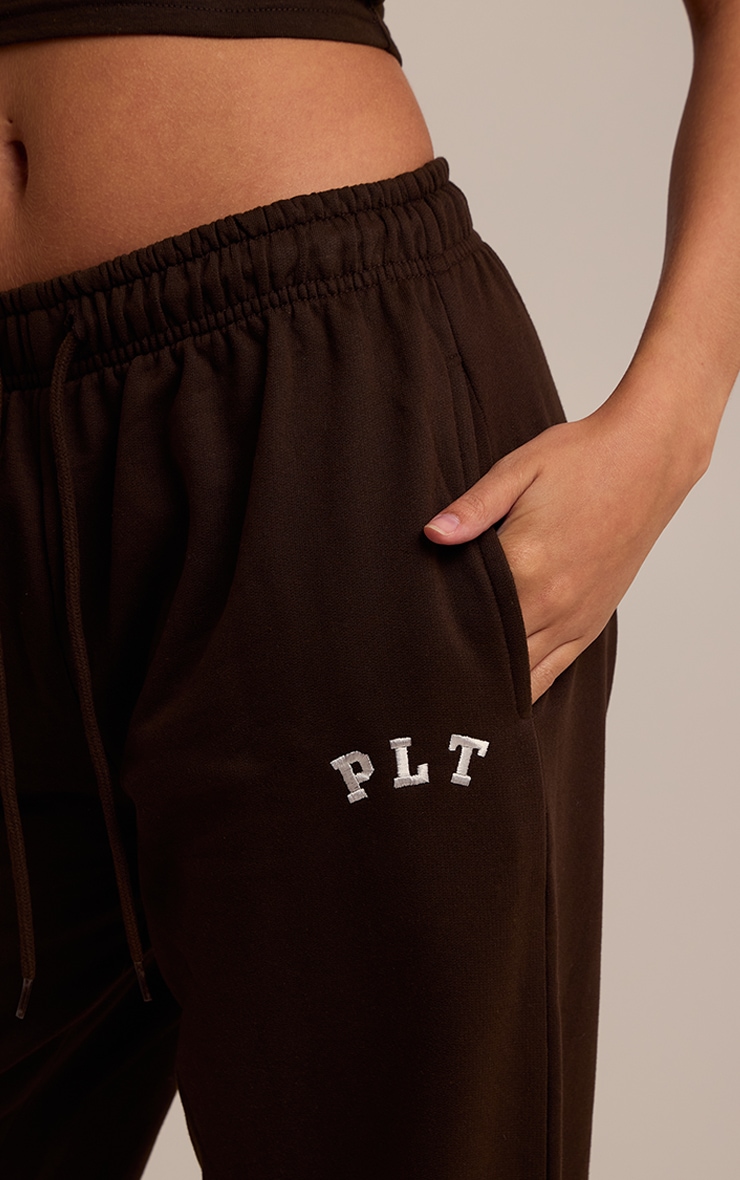 PRETTYLITTLETHING Jogging large espresso à logo oversize image 4