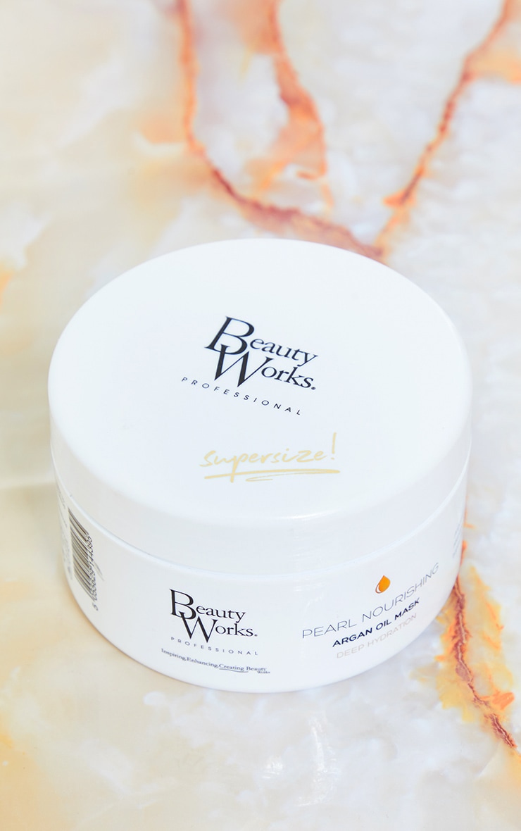 Beauty Works Masque capillaire à l'huile d'argan Pearl Nourishing 500 ml image 3