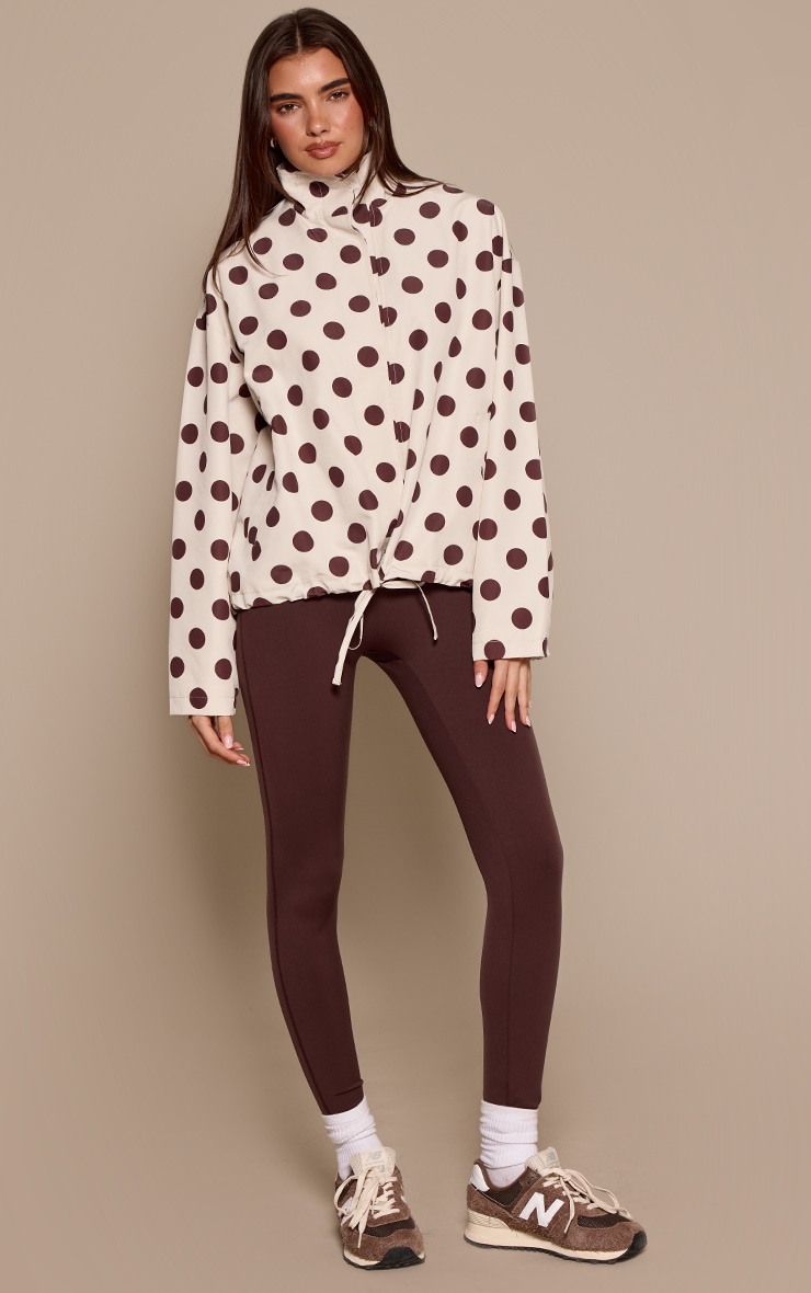 Polka Dot Button Up Windbreaker image 3