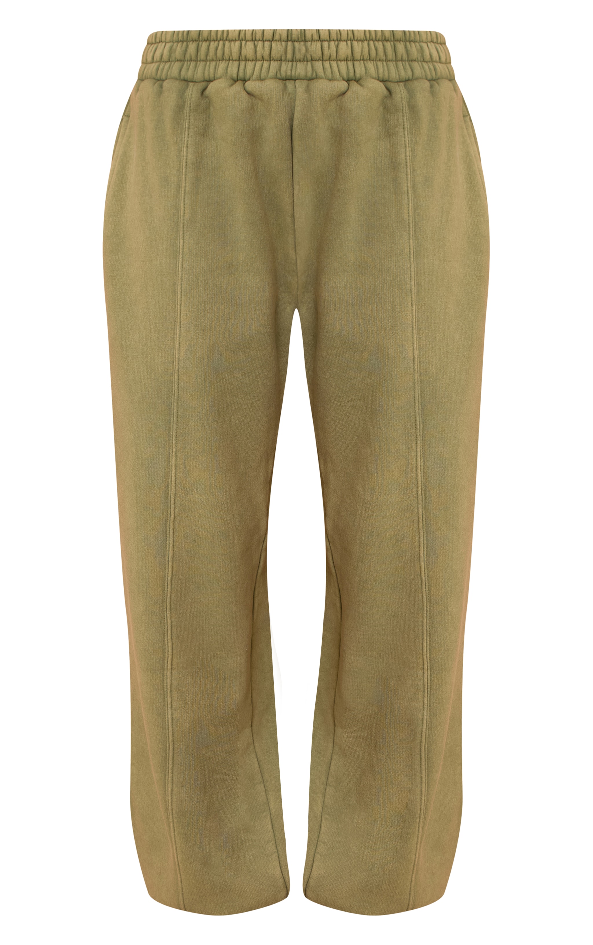 Sage Acid Wash Panel Seam Cuff Sweatpant image 5