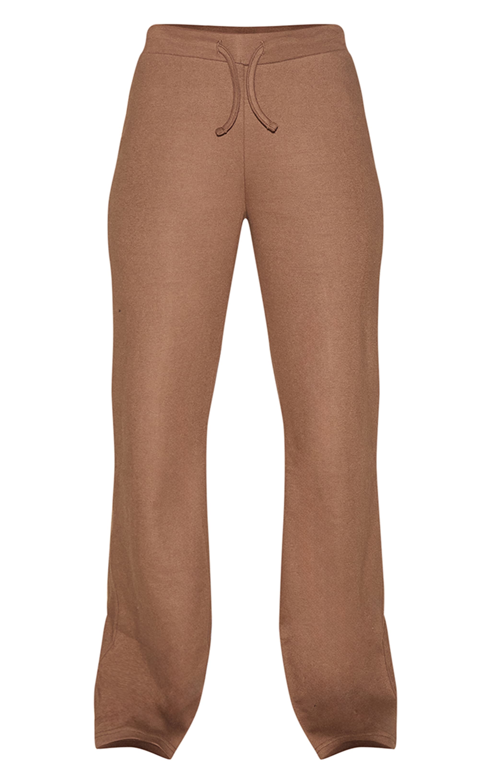 Mocha Low Rise Super Soft Skinny Flared Pants image 5