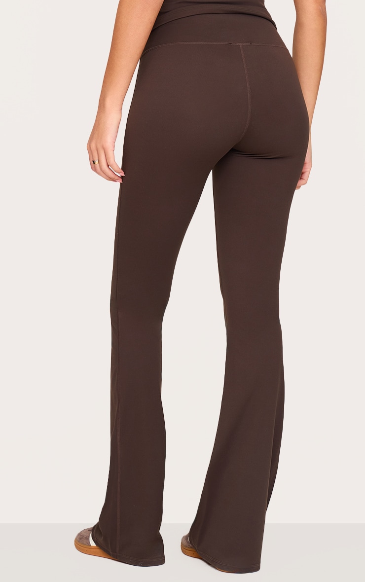 Tall Pantalon de yoga flare en Sculpt espresso à taille haute  image 3