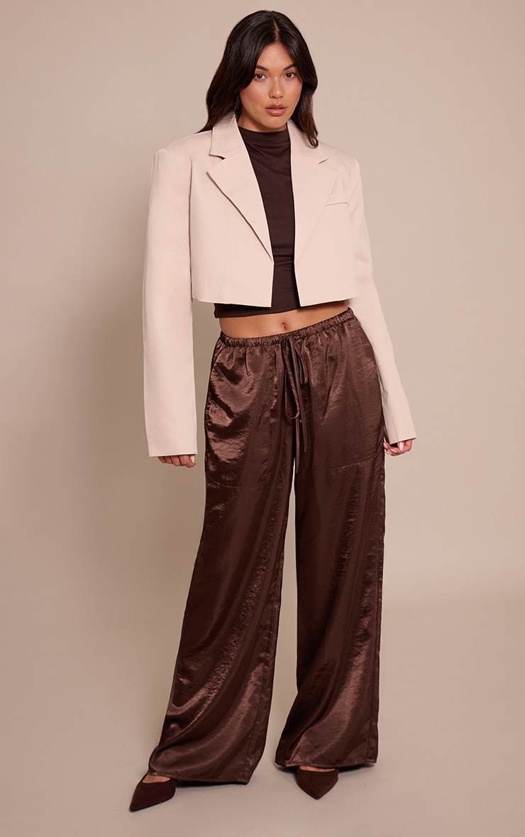 Stone Tailored Cropped Blazer  image 3