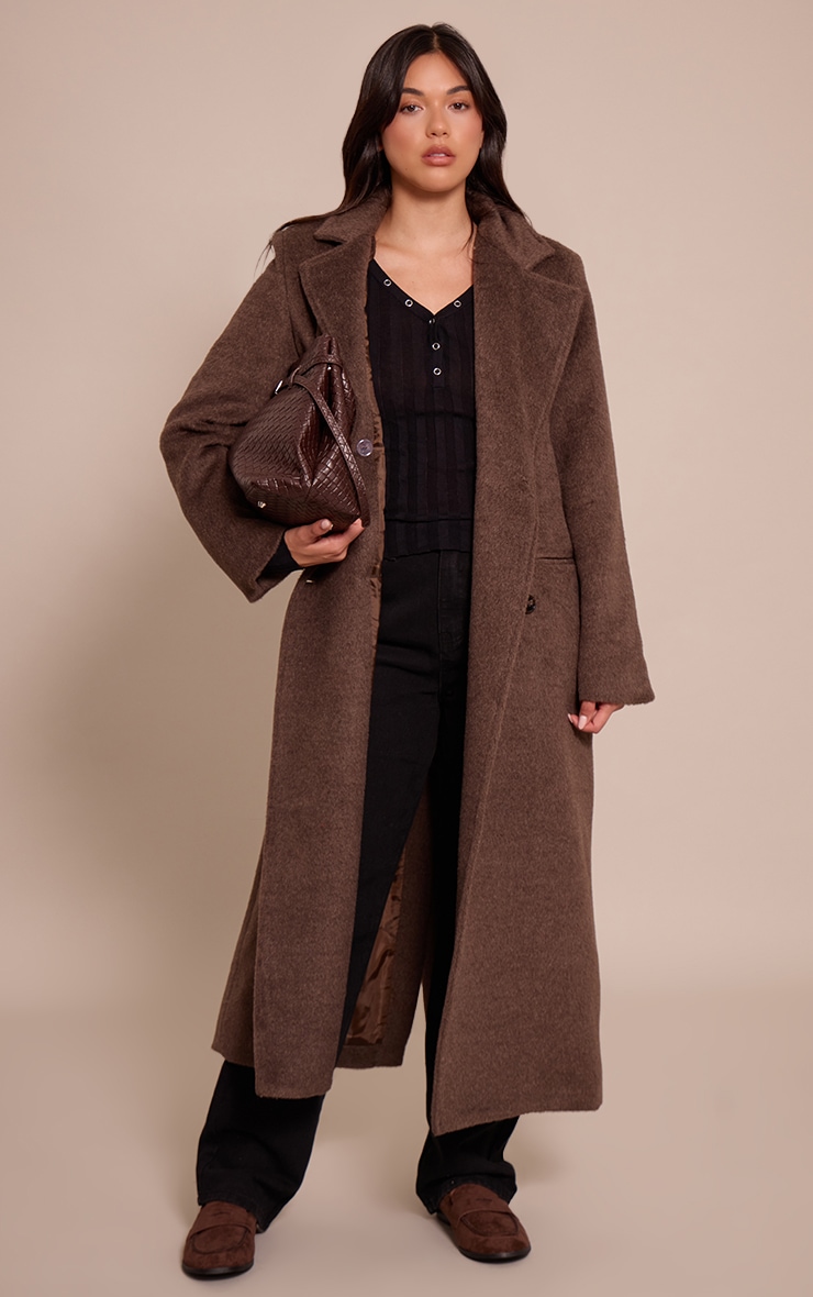 Black Ribbed Sheer Knit Polo Top image 3