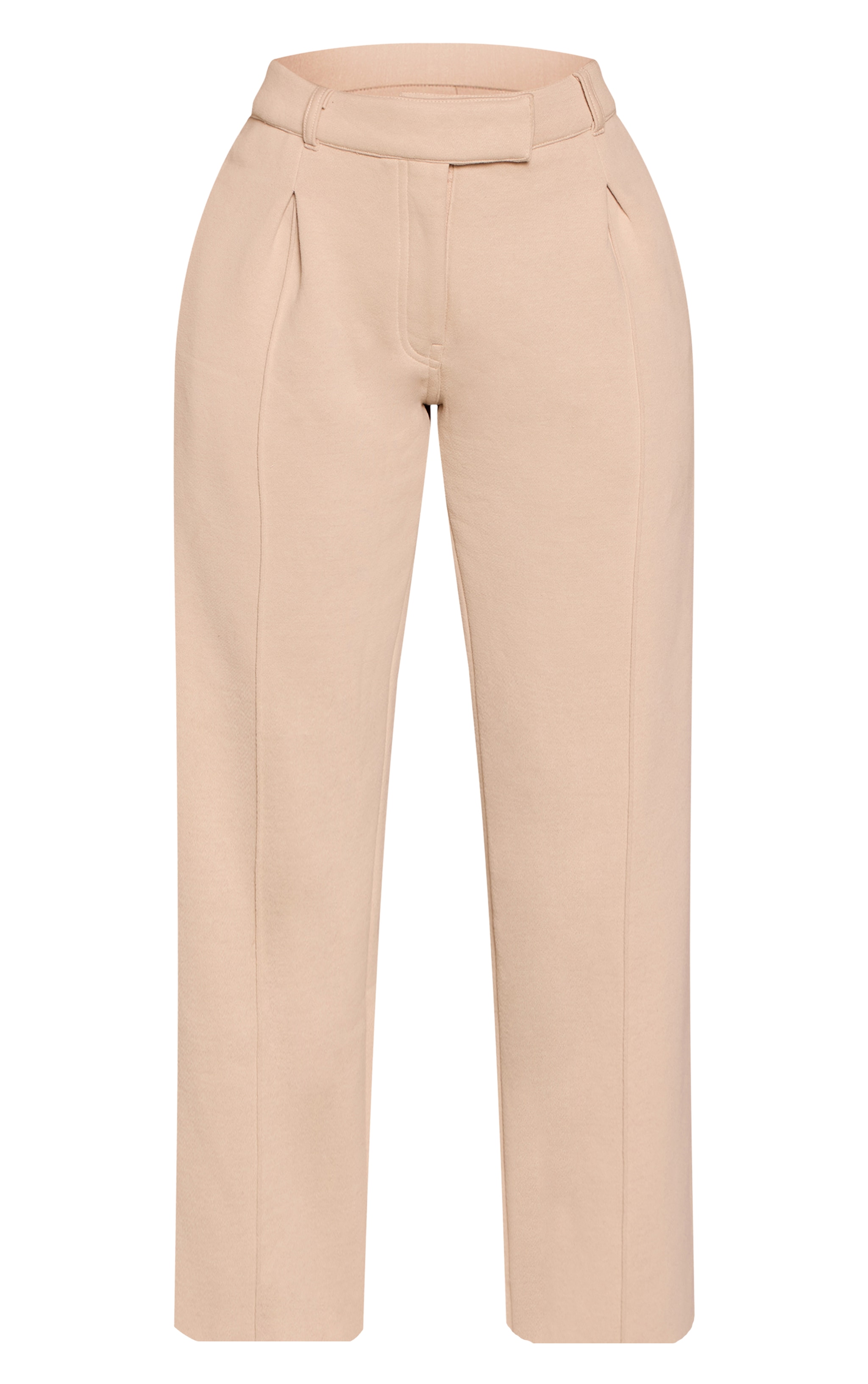 Petite Stone Tailored Seam Detail Wide Leg Sweatpants image 5