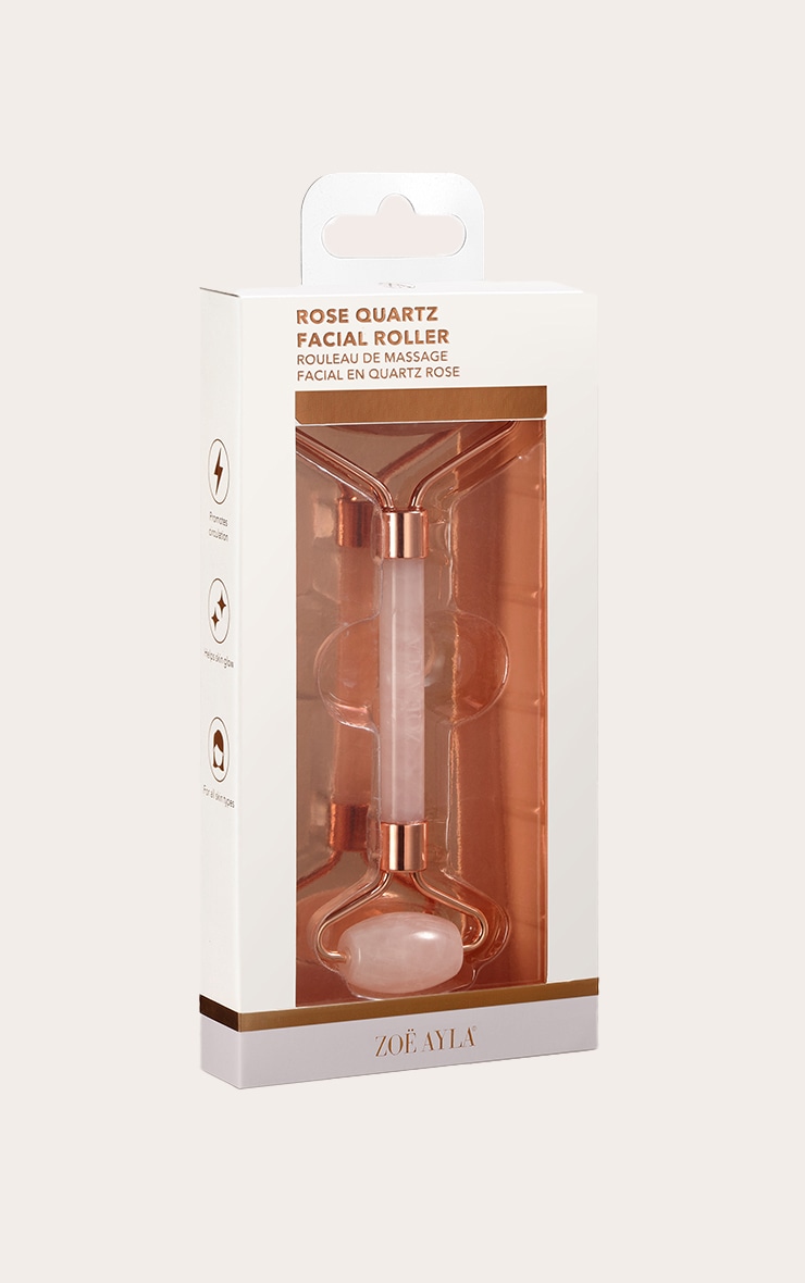 Zoe Ayla Rouleau à quartz rose pour le visage image 2