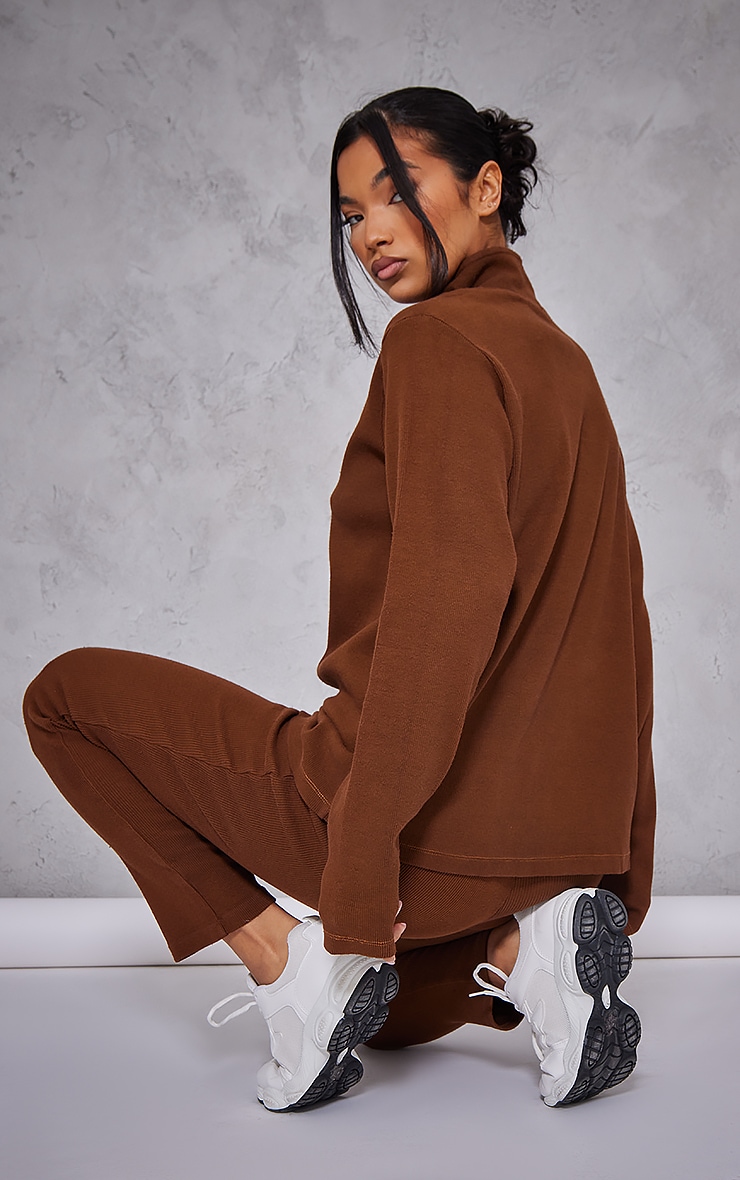 Petite Body Chocolat À Décolleté Et Zip | Petite | FR