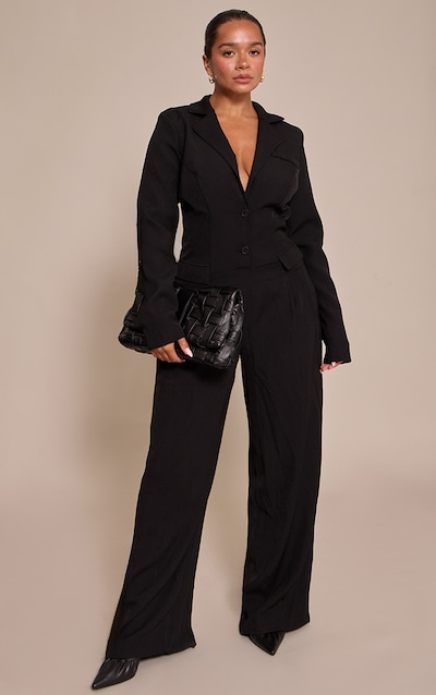 Shape Black Tailored Woven Jumpsuit