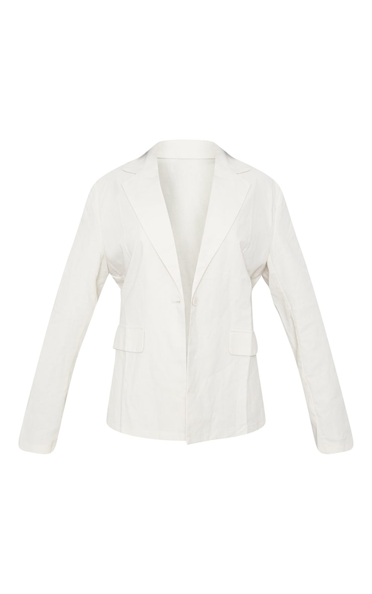 Lightweight white blazer discount