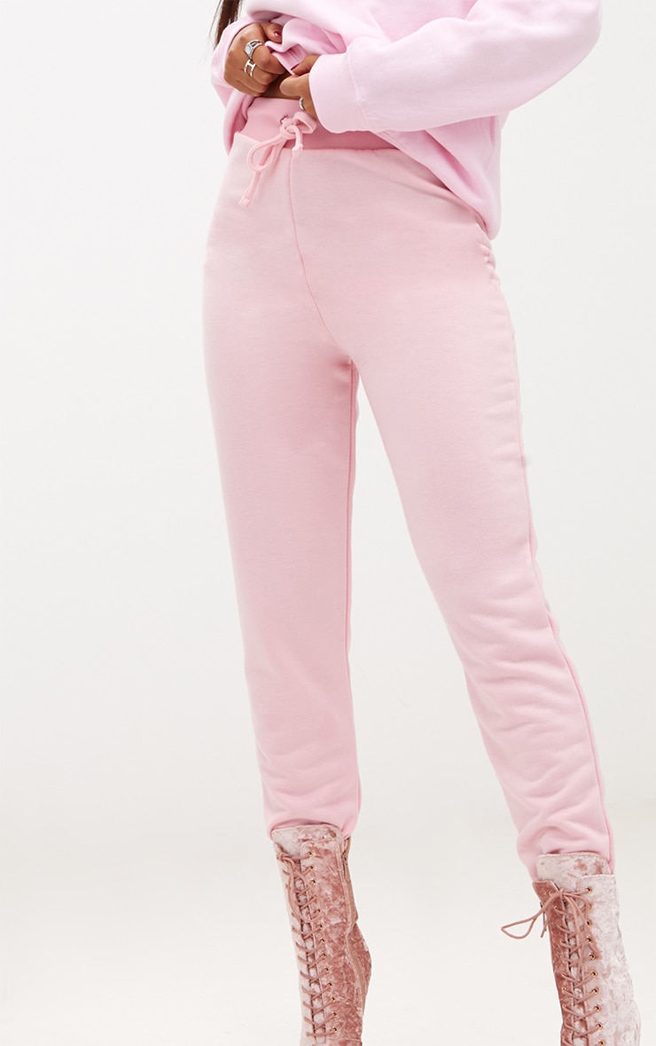 Light Pink Ultimate Sweat Joggers Trousers PrettyLittleThing