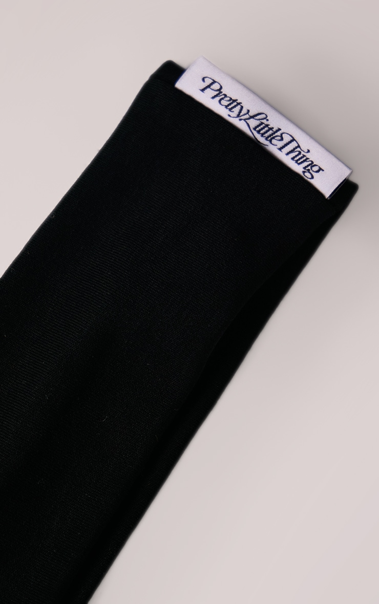 Black Jersey Headband image 3