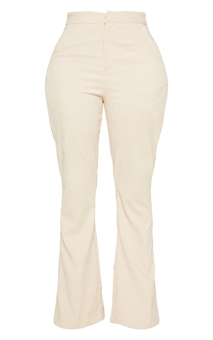 Cord high waisted trousers clearance